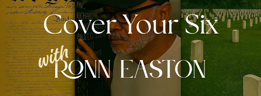 COVER YOUR SIX podcast header